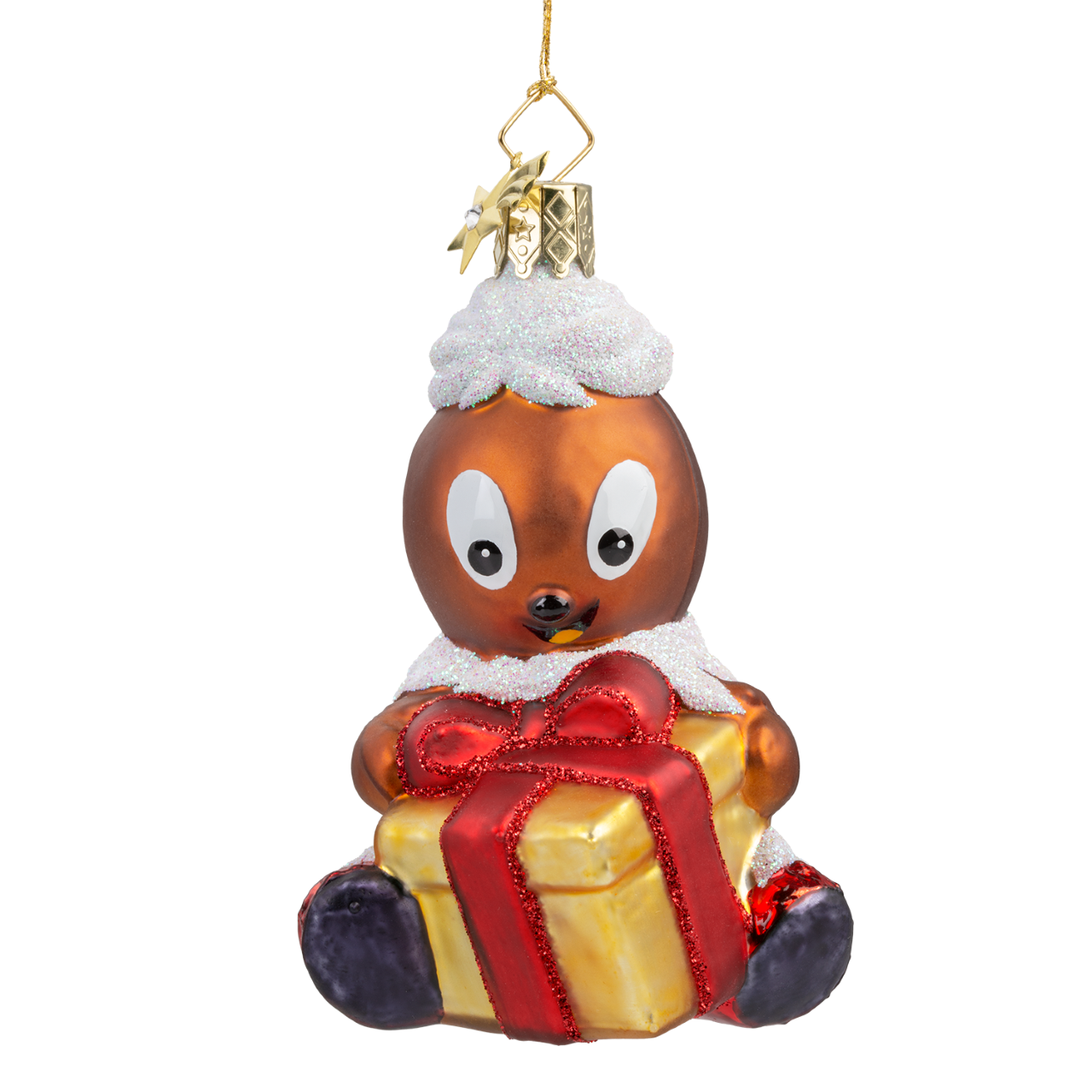 pittiplatsch-Geschenk-weihnachtsbaumschmuck-christbaumschmuck-kaethe-wohlfahrt Pittiplatsch mit Geschenk Weihnachtsschmuck