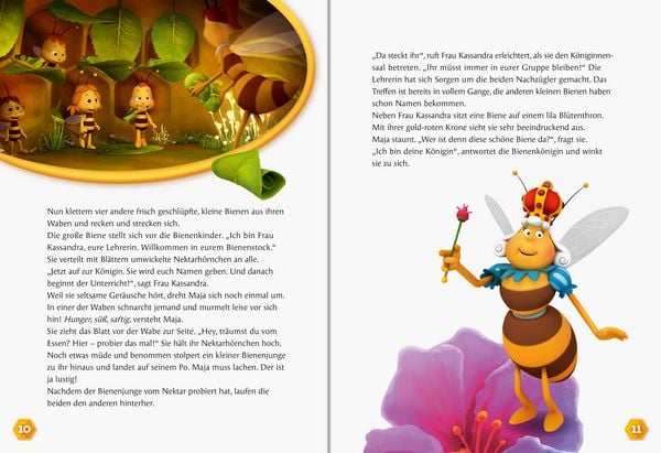 Die Biene Maja Buch, Die schönsten Gutenachtgeschichten, Beispielgeschichte