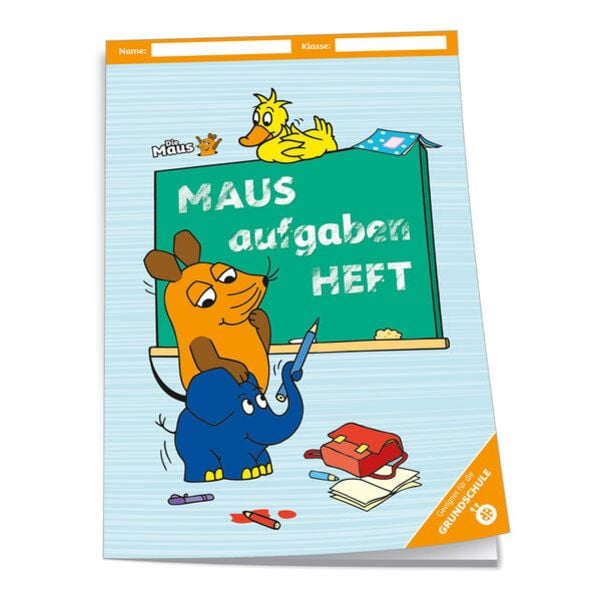 Die Maus - Hausaufgabenheft