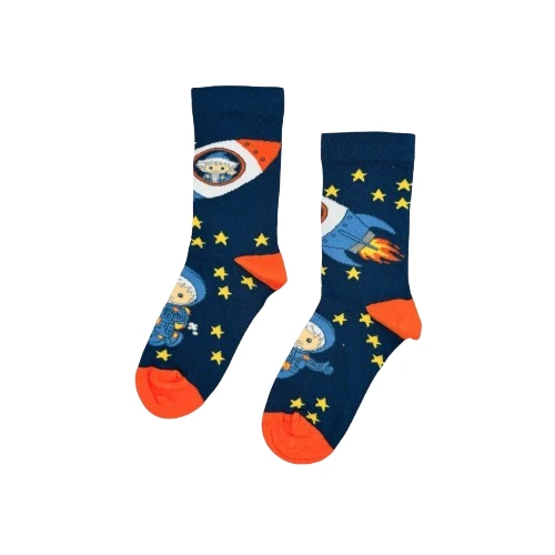 Unser Sandmännchen - Socken - Rakete - Größe: 23-27 sandmann socke rakete