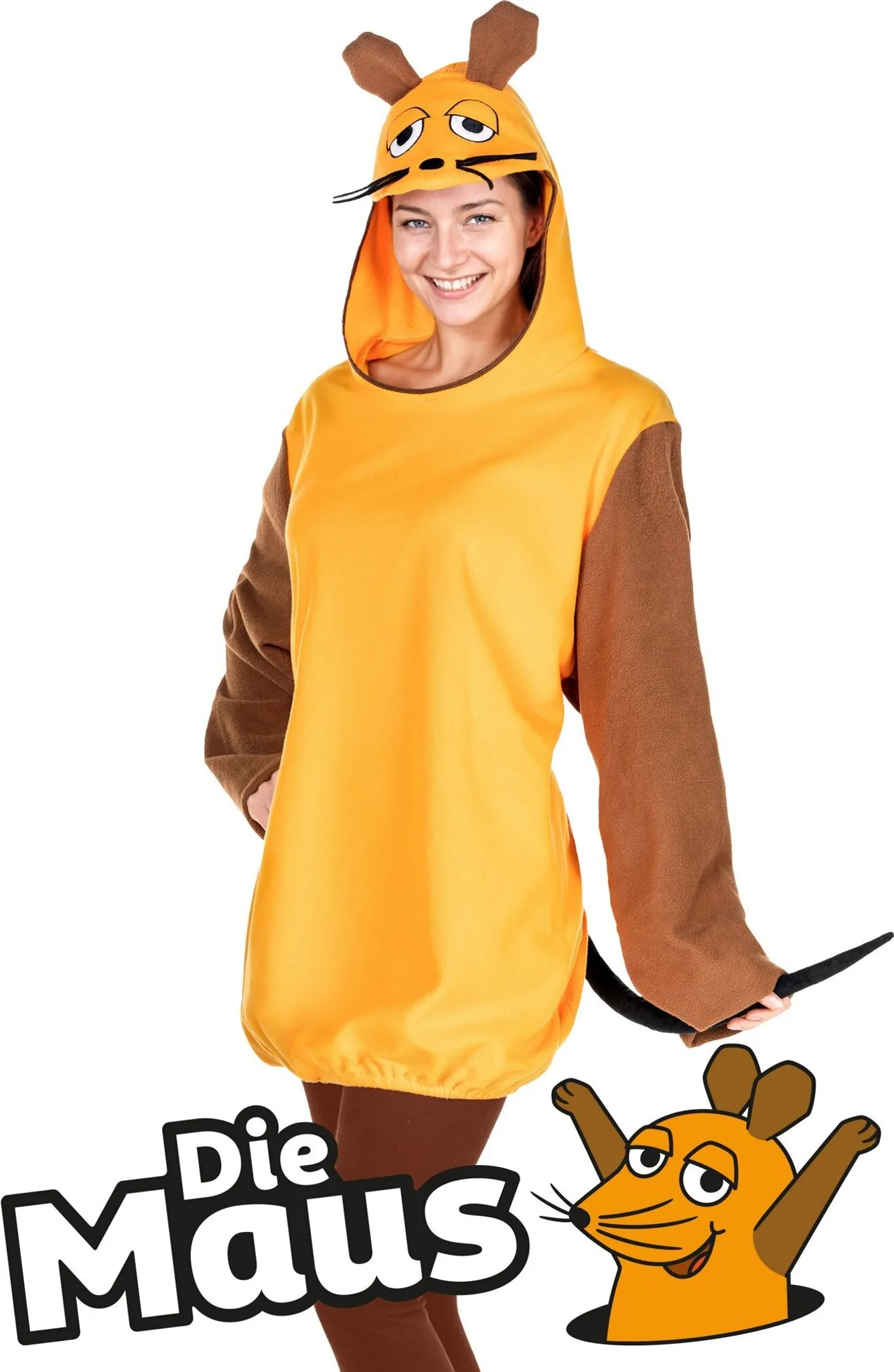 Die Sendung mit der Maus - Kostüm für Erwachsene