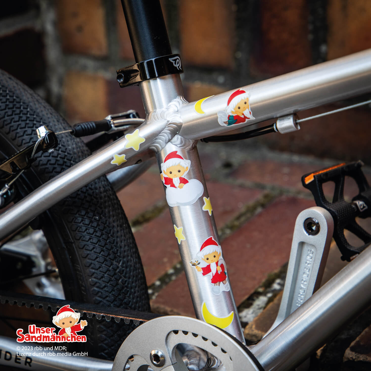 FahrradaufkleberSandmannReflexStickerJS733VTFJw2fm Fahrradaufkleber Sandmann Reflex Sticker