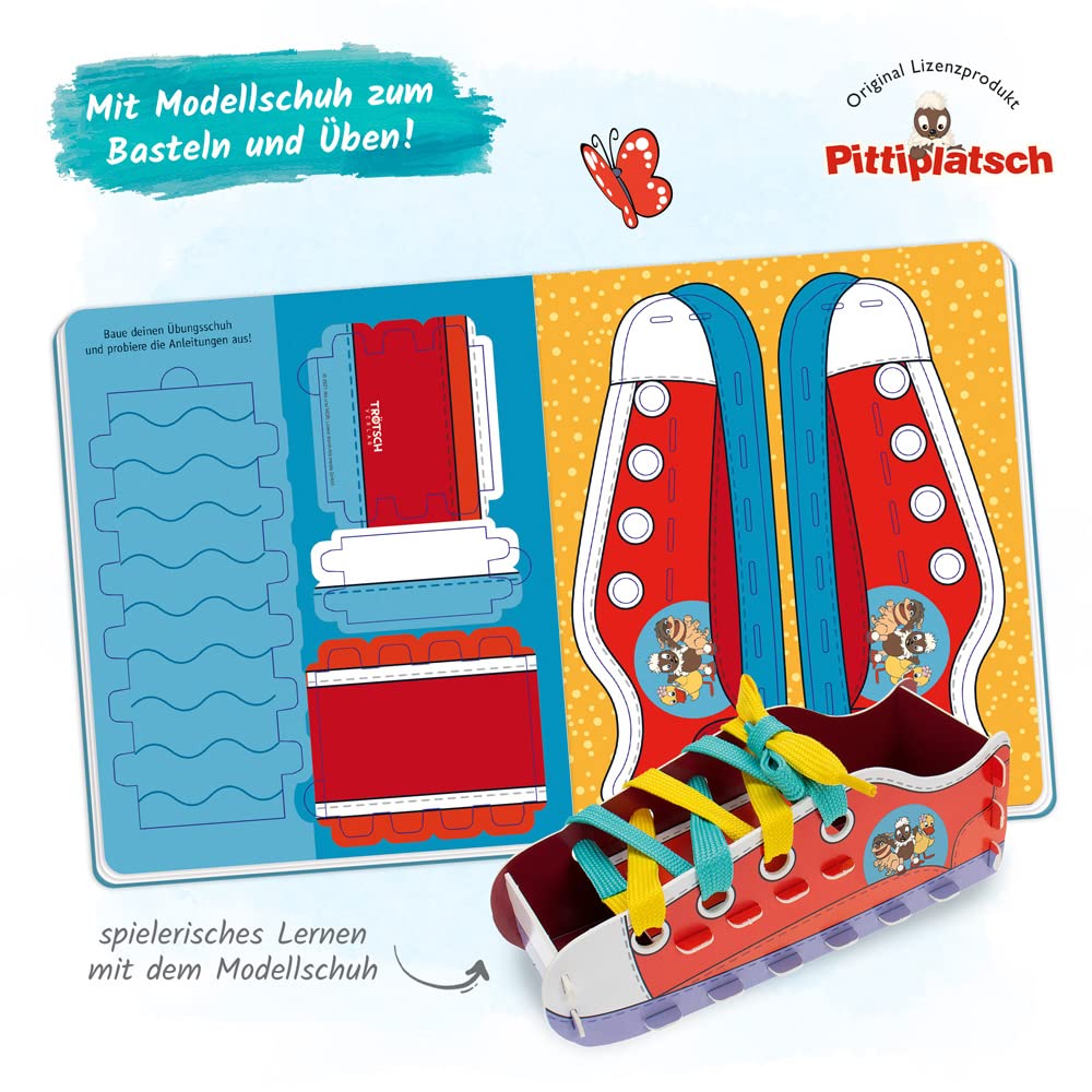 pittiplatsch schnuersenkelbuch spielerisch lernen