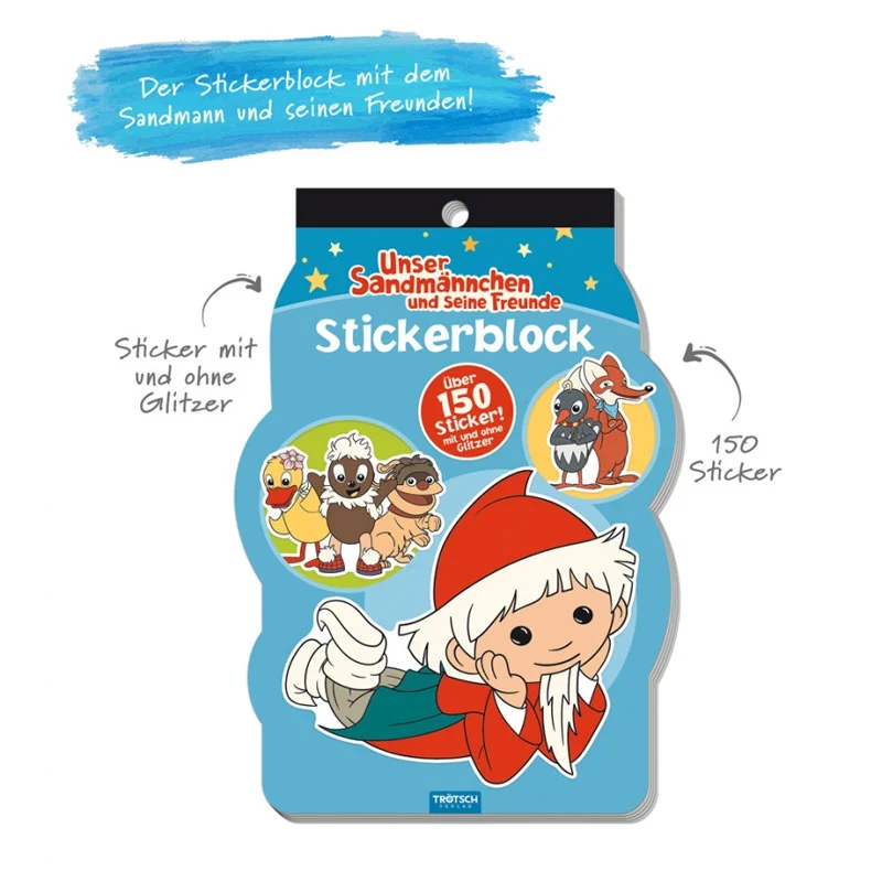 drei eins zwei drei fünf unser sandmaennchen stickerbuch erlaeuterung