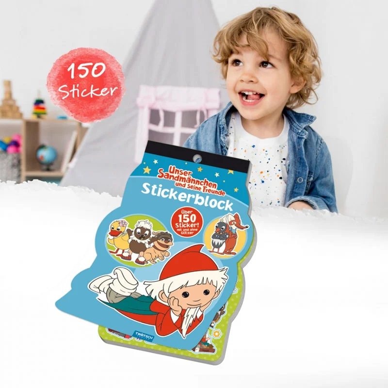 drei eins zwei drei vier unser sandmaennchen stickerbuch eins fünf null sticker