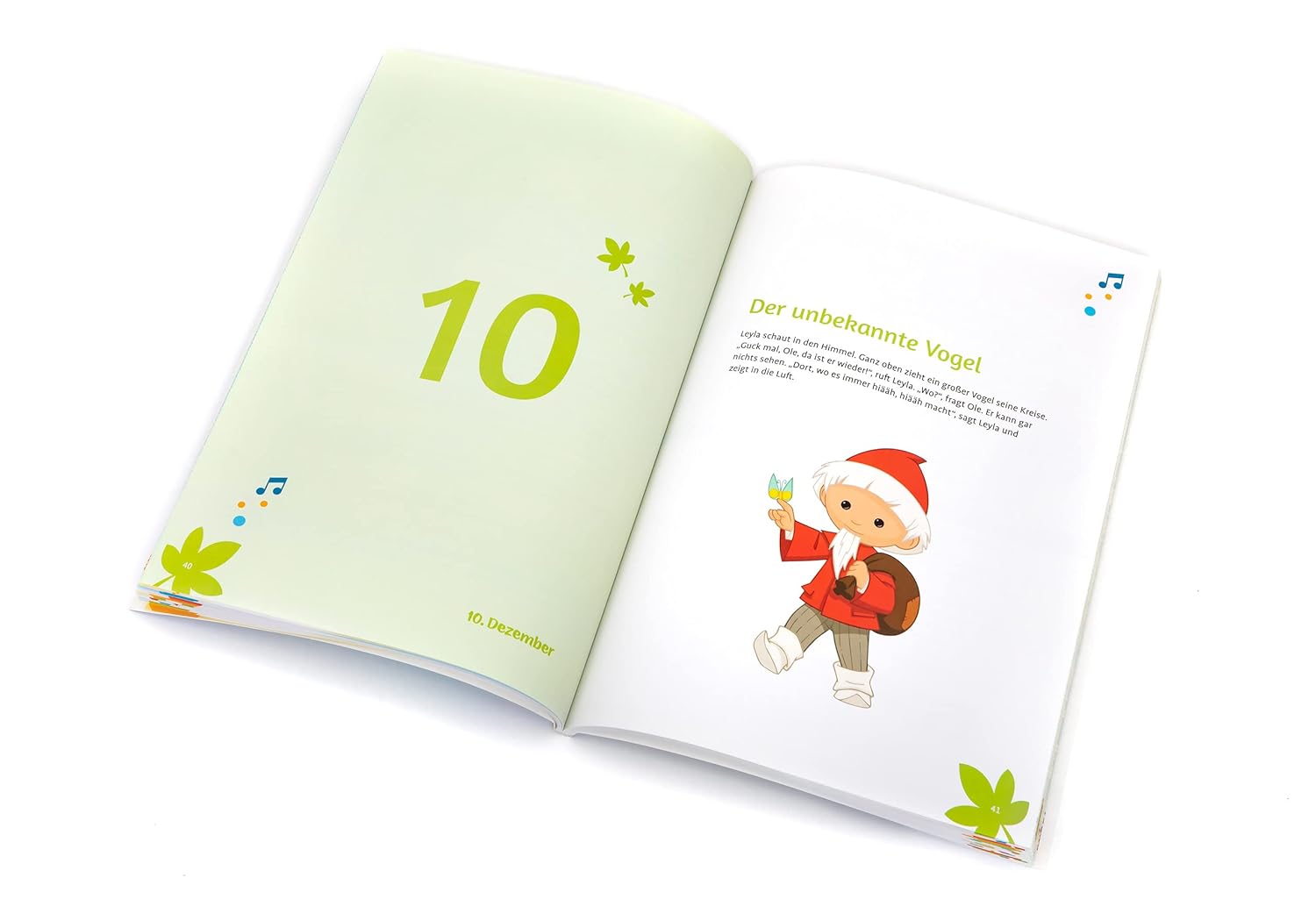 sandmaennchen adventskalender zwei vier mini buecher buch eins null