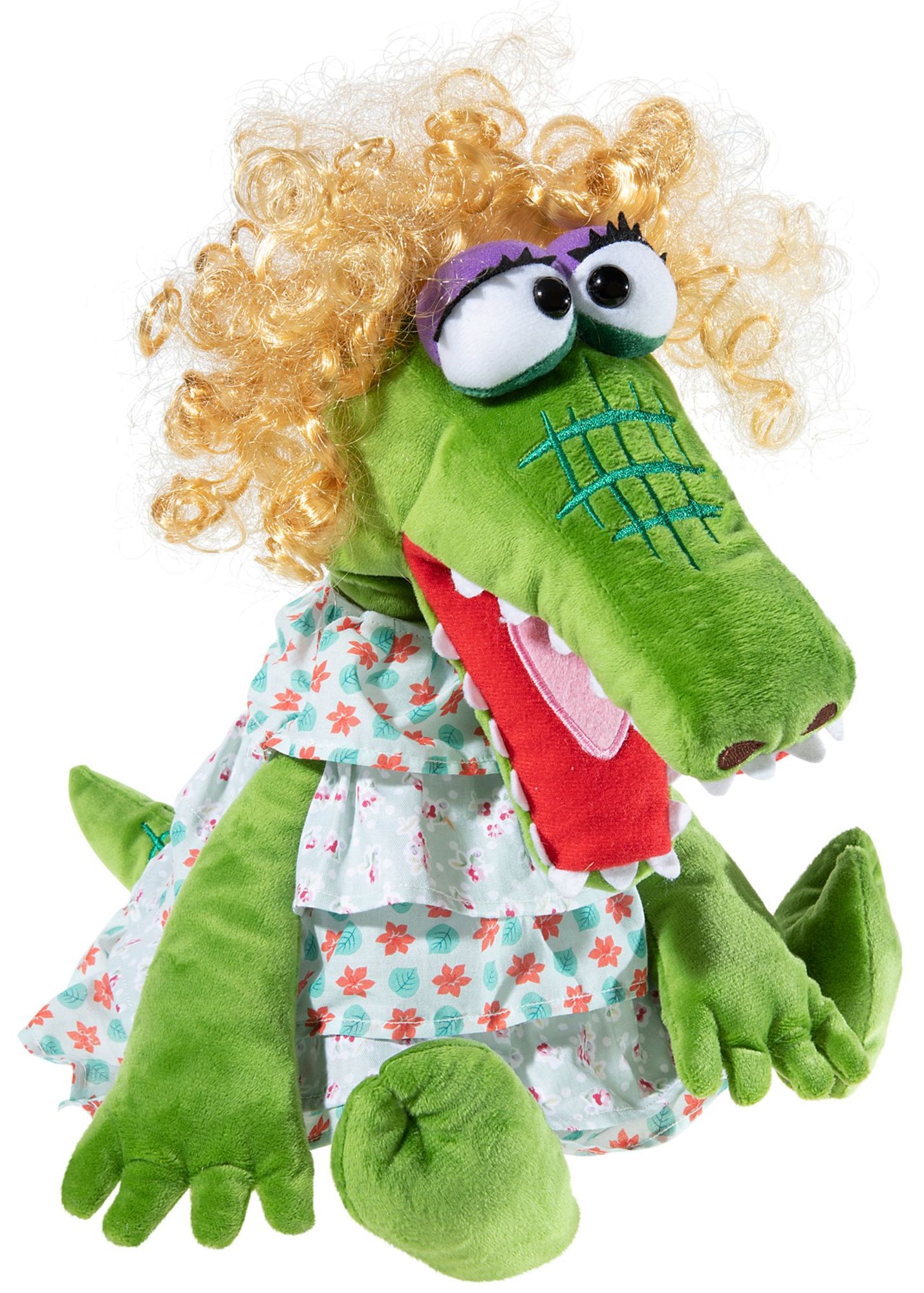 eins neun sechs drei acht jan und henry handpuppe krokodella
