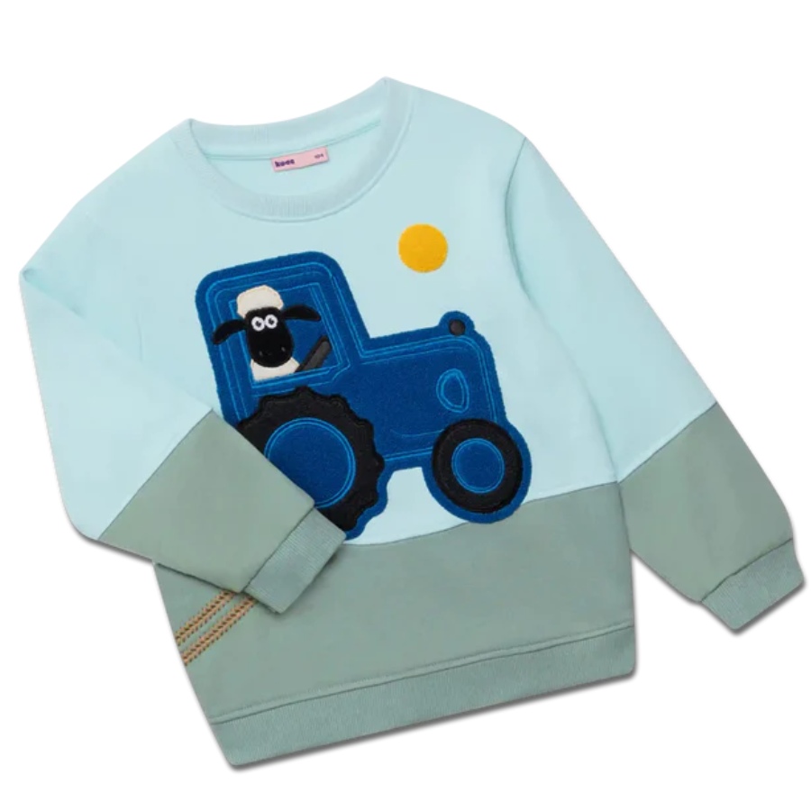 Shaun das Schaf - Pullover- Traktor