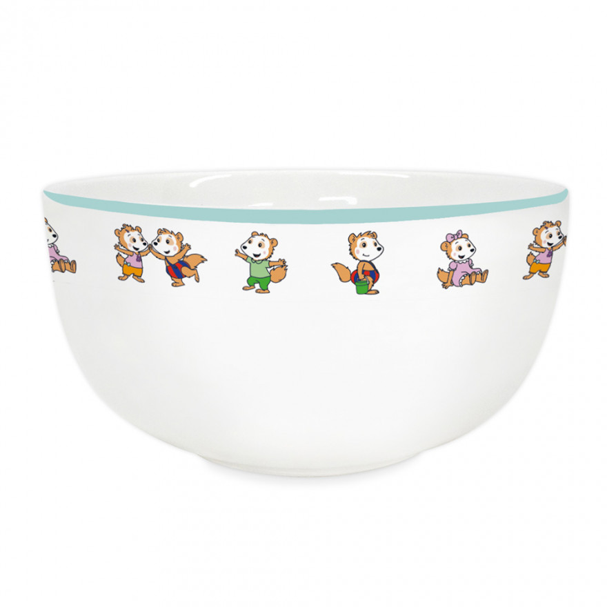 Bobo Siebenschläfer - Kindergeschirrset aus Porzellan (3-teilig)