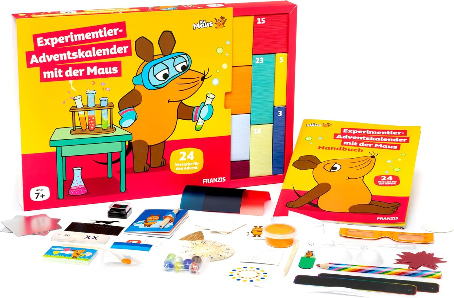 die maus experimentier adventskalender inhalt