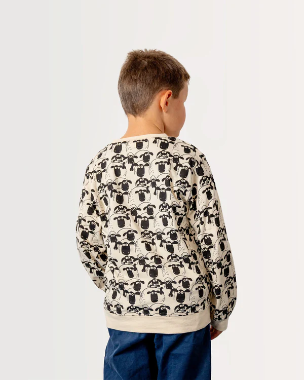 Shaun das Schaf - Langarmshirt - Schafherde