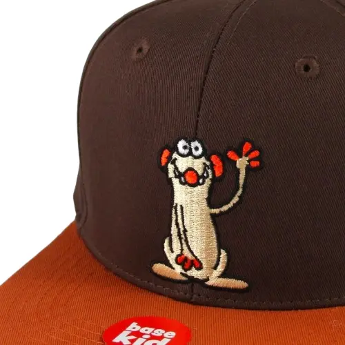 Basecap Jan und Henry Motiv Henry detailansicht