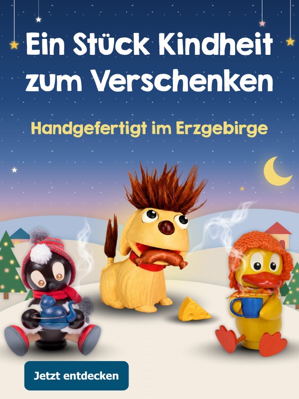 Holzkunst im Sandmann Shop