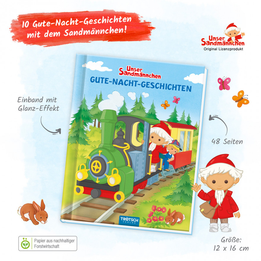 Sandmann Gute-Nacht-Geschichten Übersicht