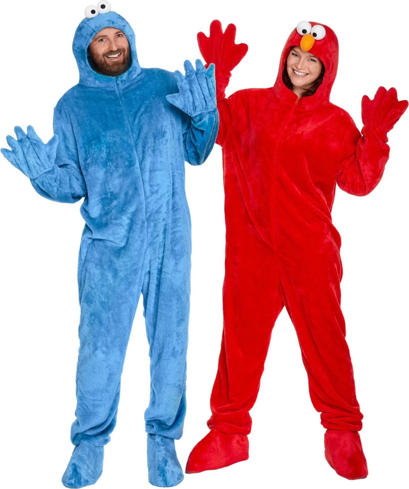 Sesamstraße - Elmo - Kostüm für Erwachsene