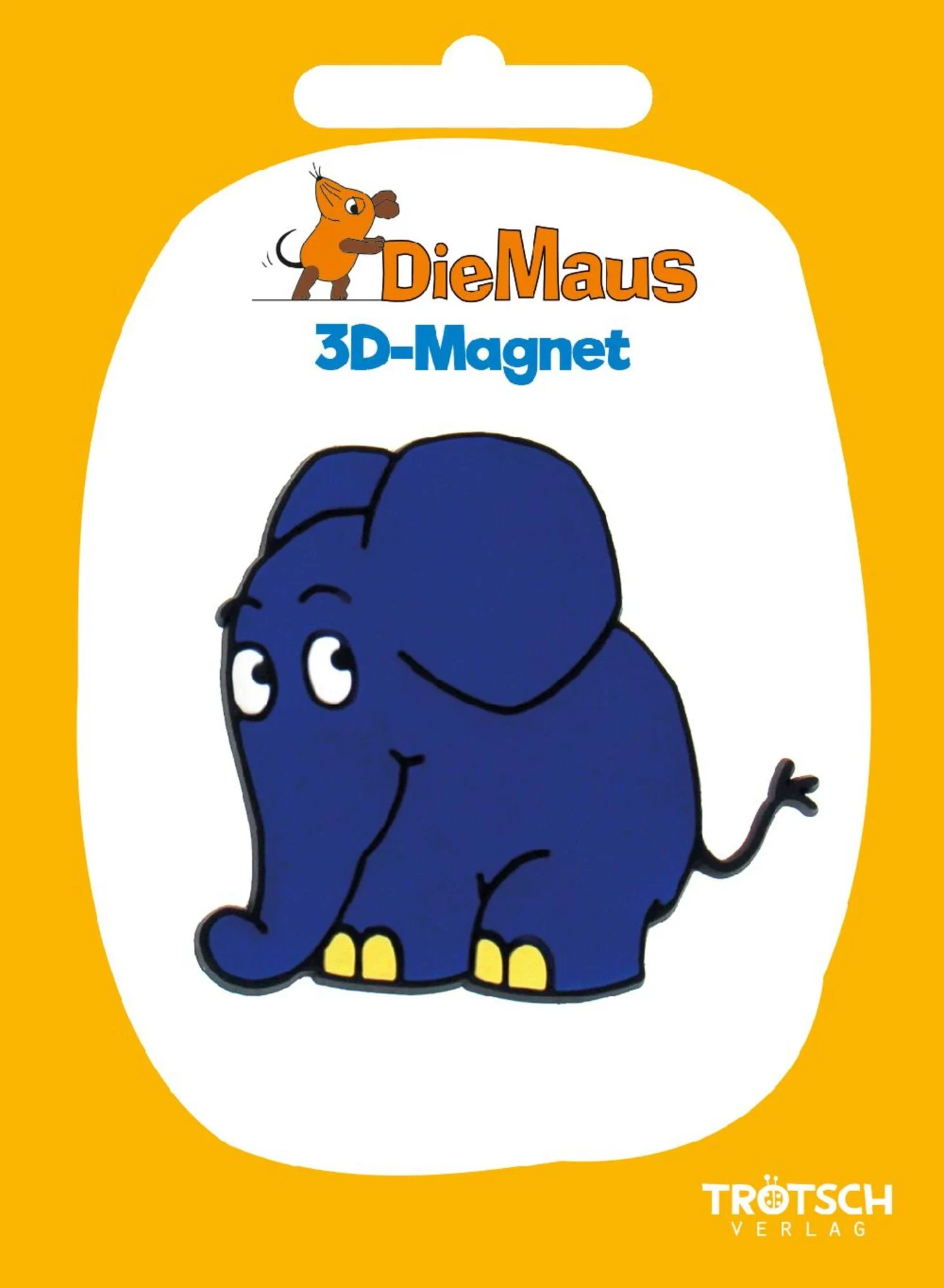 die maus 3D magnet elefant stehend troetsch verlag