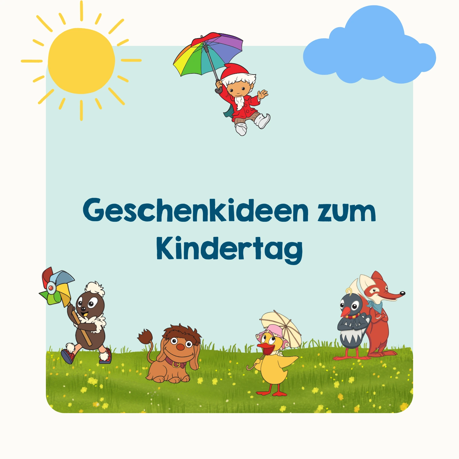 Geschenkideen zum Kindertag mobiler Banner