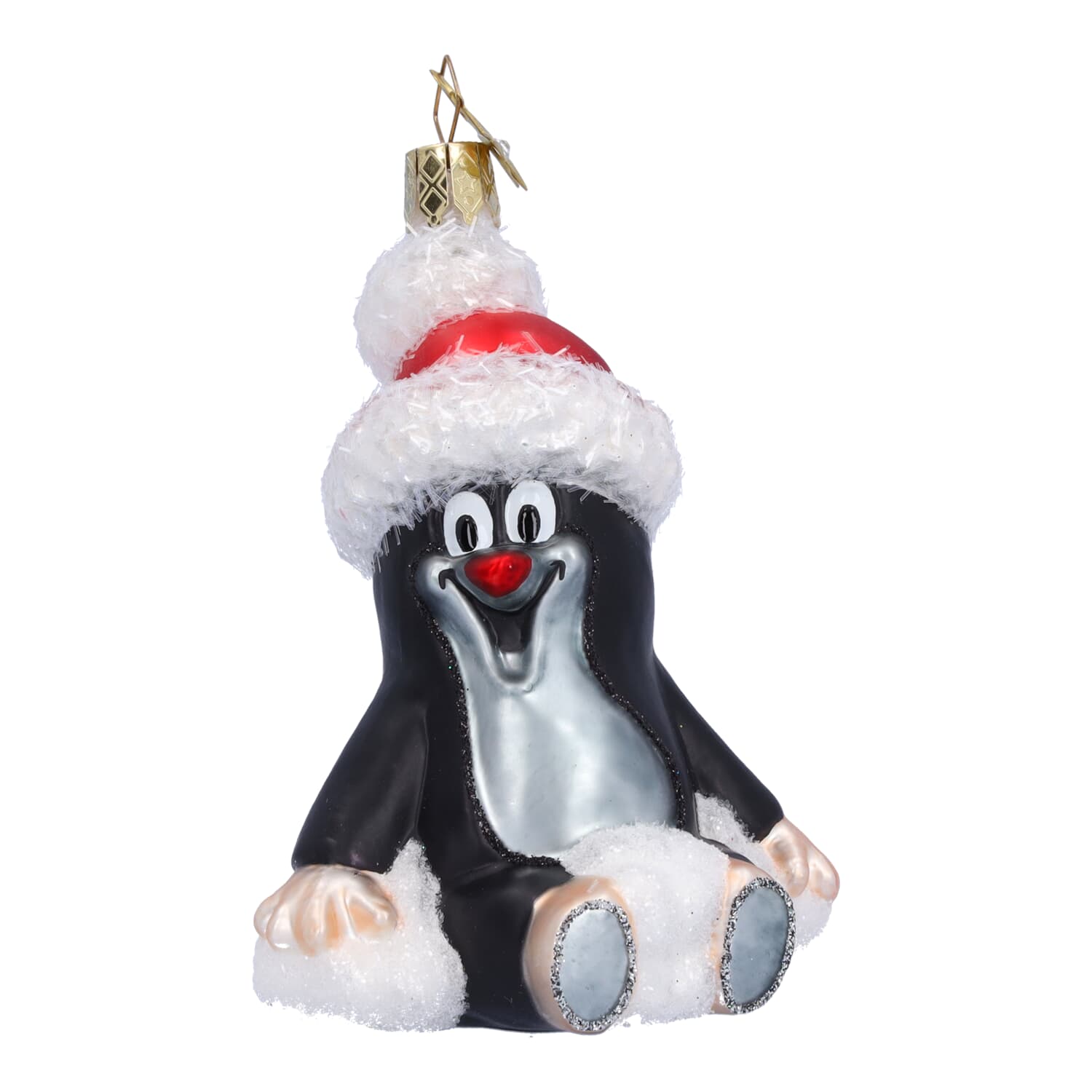 Der kleine Maulwurf - Weihnachtsbaumschmuck - Weihnachtsmann