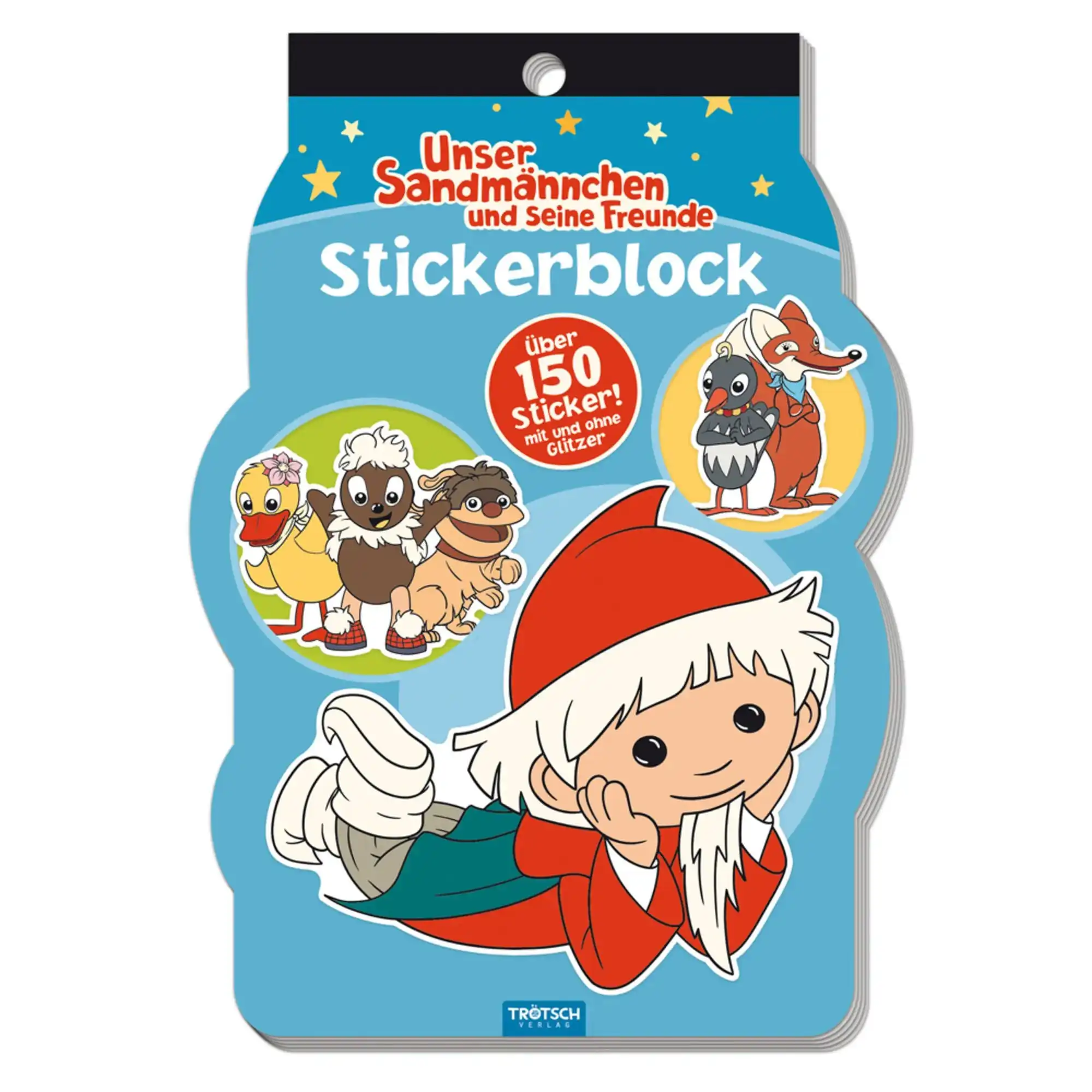 Unser Sandmännchen - Stickerblock drei null eins neun sechs sandmann stickerblock cover