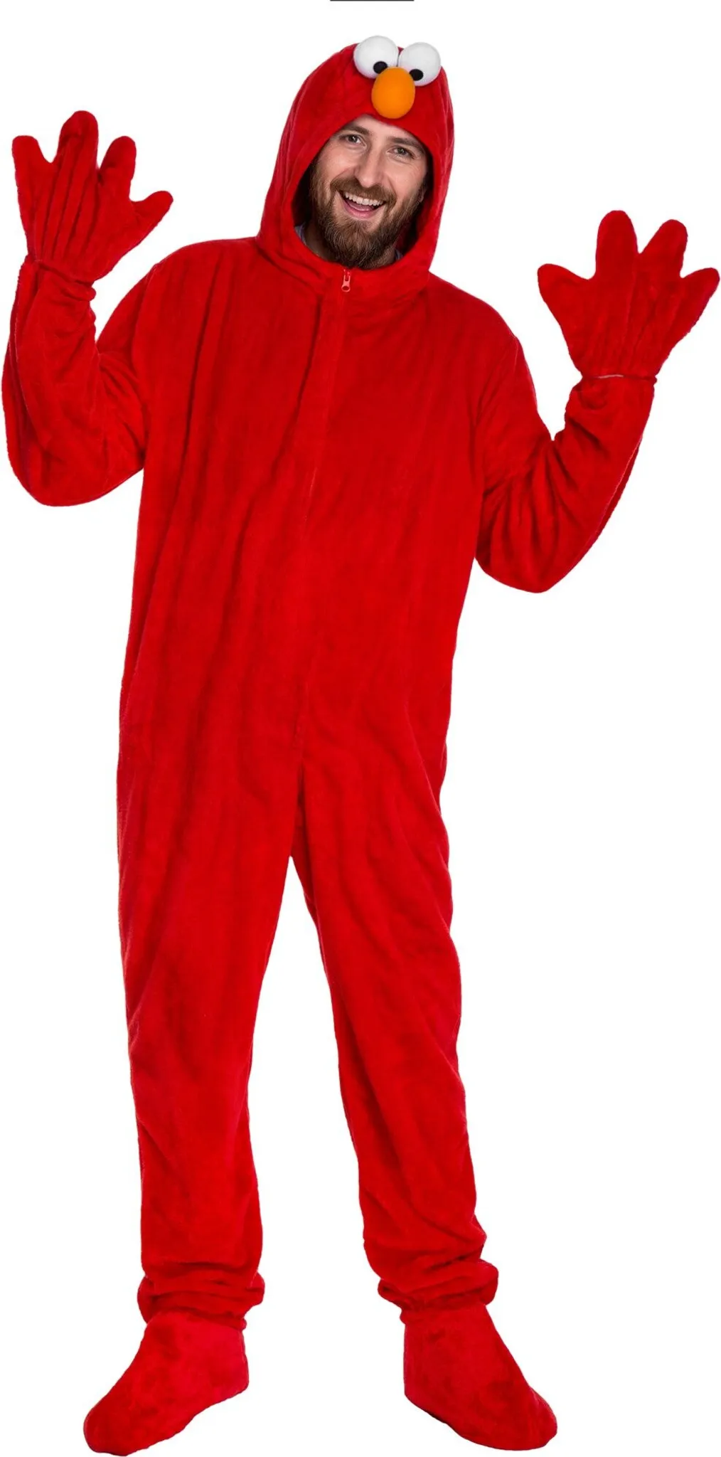 Sesamstraße - Elmo - Kostüm für Erwachsene