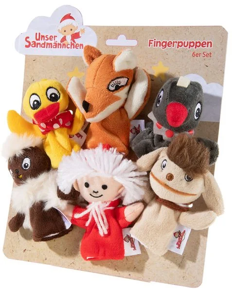 Unser Sandmännchen und Freunde - Fingerpuppen-Set