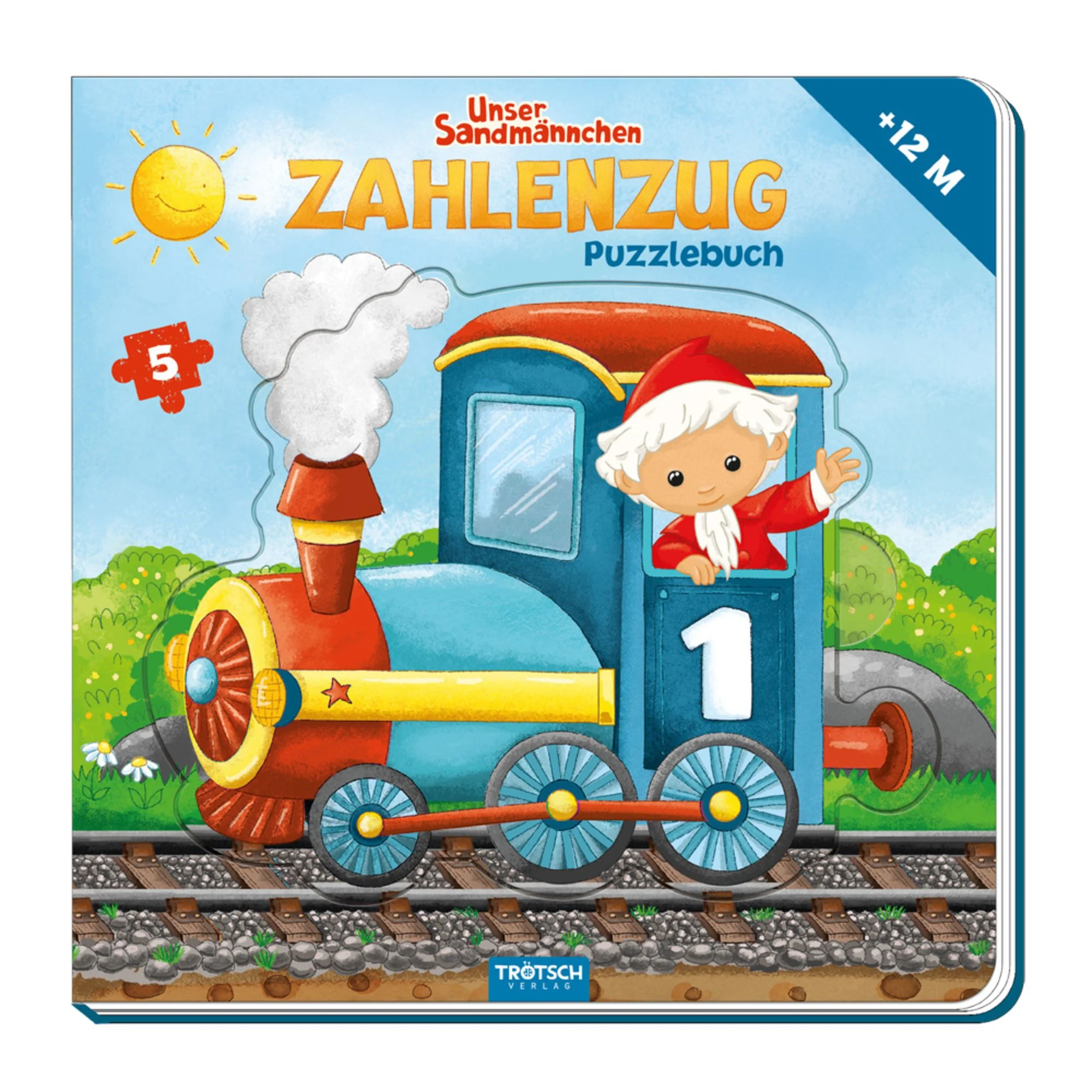 sandmaennchen puzzlebuch zahlenzug cover