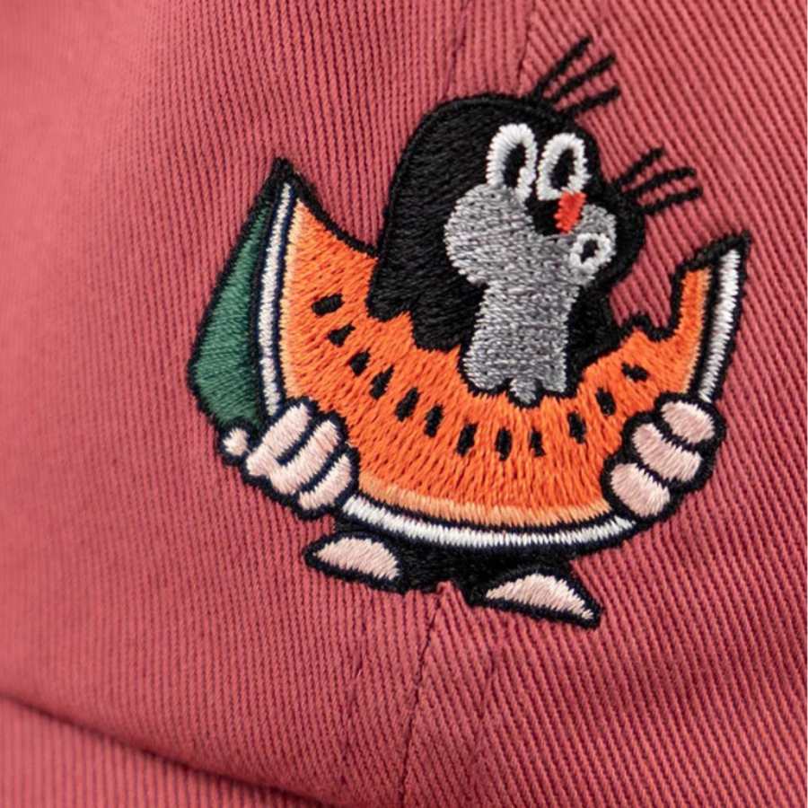 Der kleine Maulwurf - Basecap für Kinder - Melone