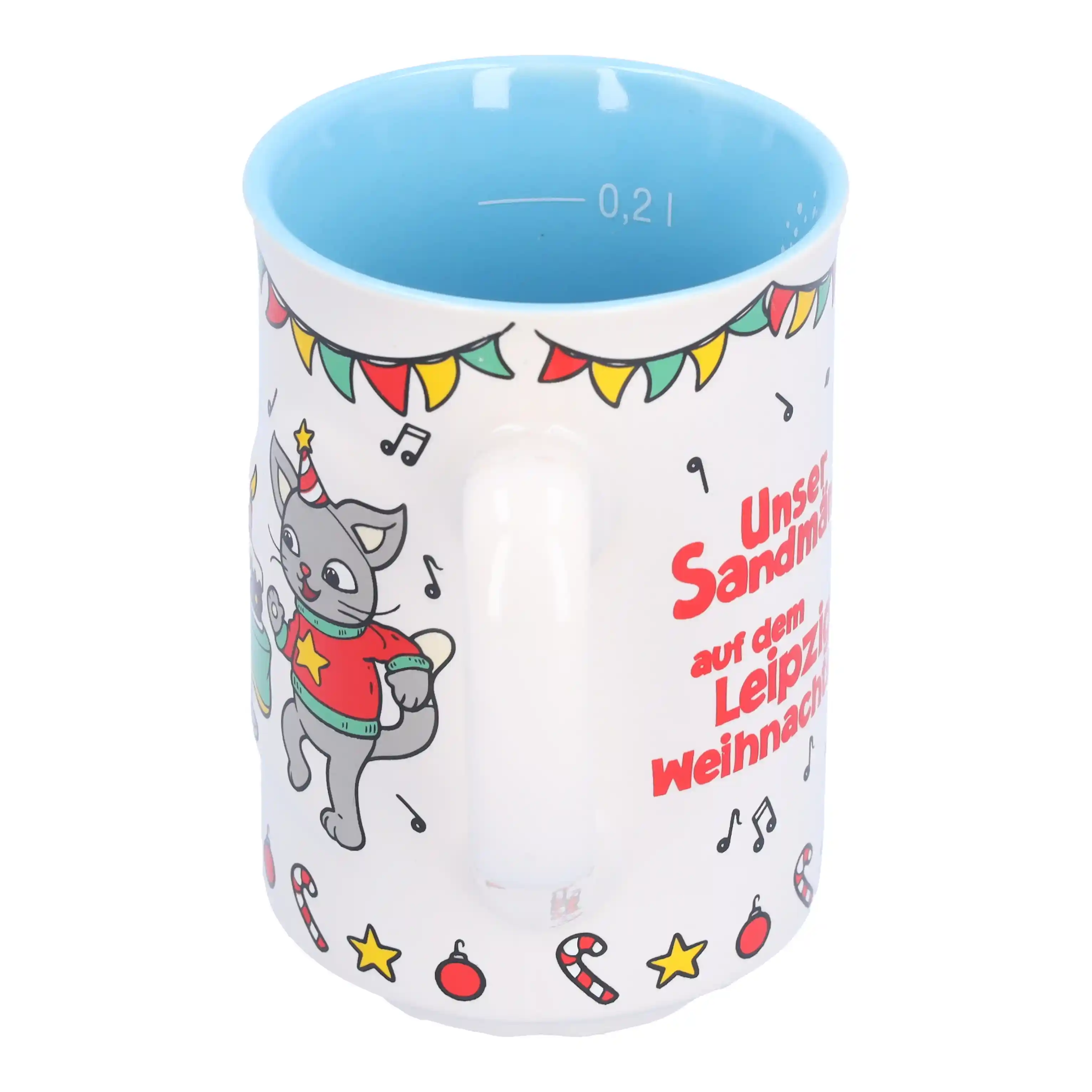 Unser Sandmännchen - Weihnachtsmarkttasse 2024 von Käthe Wohlfahrt Unser Sandmännchen Weihnachtsmarkttasse zwei null zwei vier von Käthe Wohlfahrt