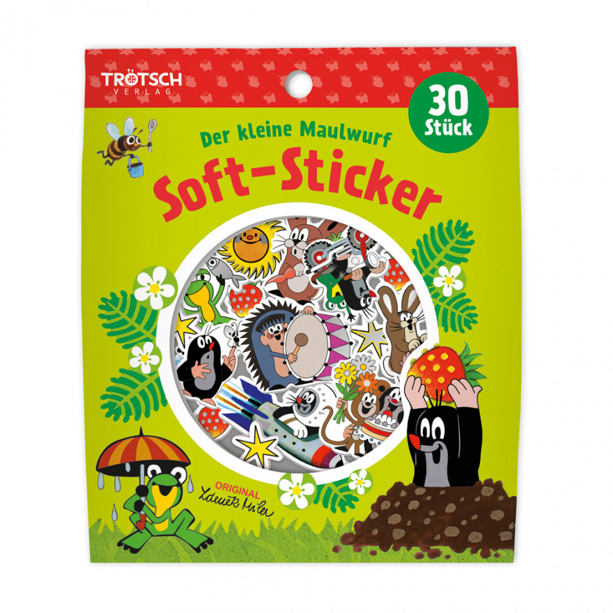 Der kleine Maulwurf - Soft-Sticker Der kleine Maulwurf - Soft-Sticker