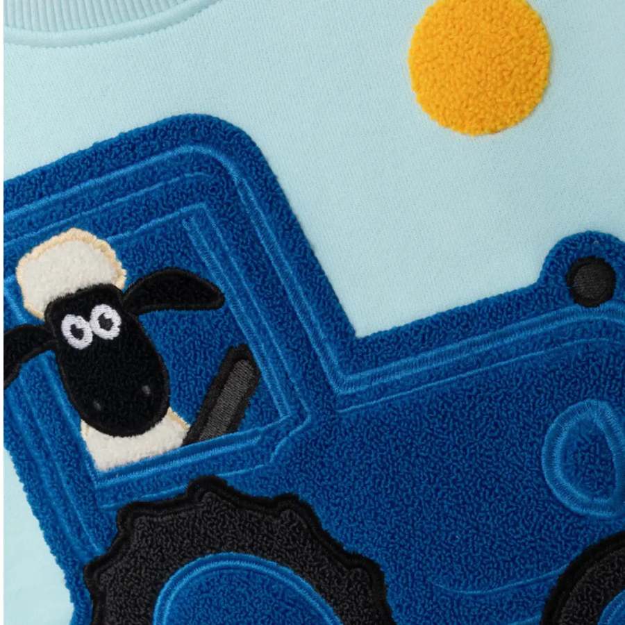 Shaun das Schaf - Pullover- Traktor