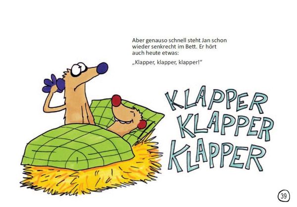 jan henry auf dem bauernhof beispiel geklapper