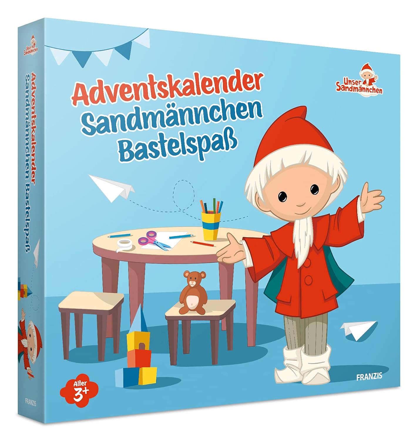 sandmaennchen bastel adventskalender