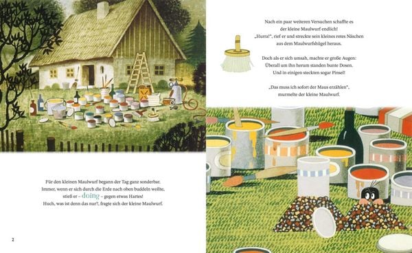 Der kleine Maulwurf als Maler (Buch) Der kleine Maulwurf als Maler (Buch)