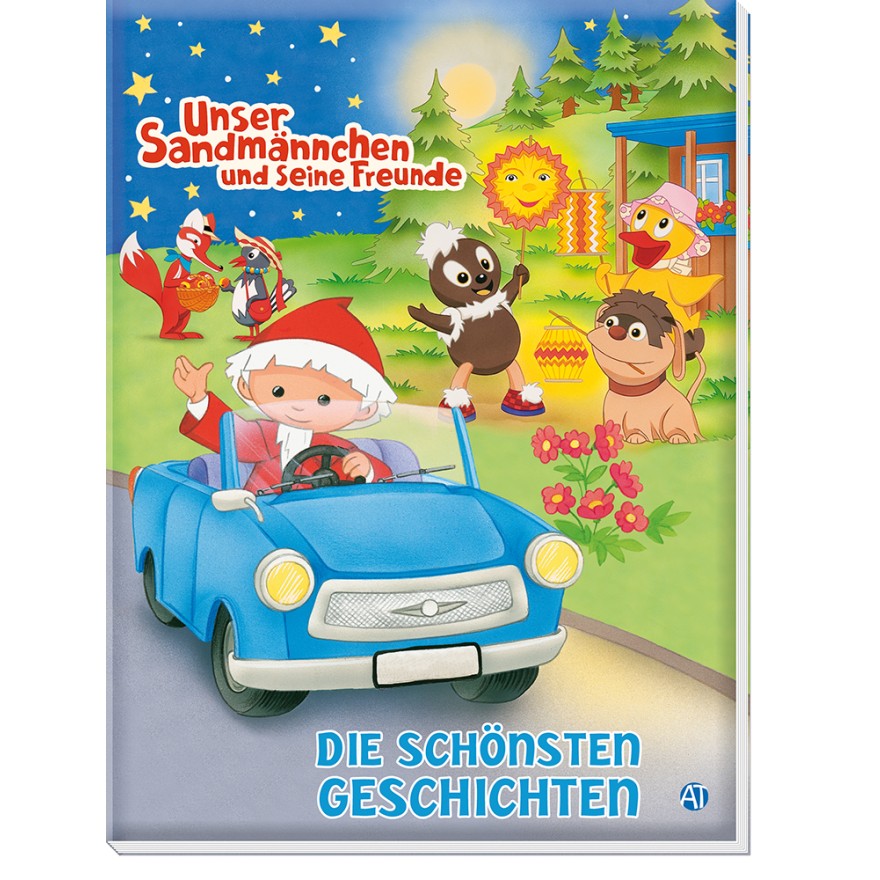 Unser Sandmännchen - Die schönsten Geschichten (Buch) sandmaennchn die schoensten gute nacht geschichten cover