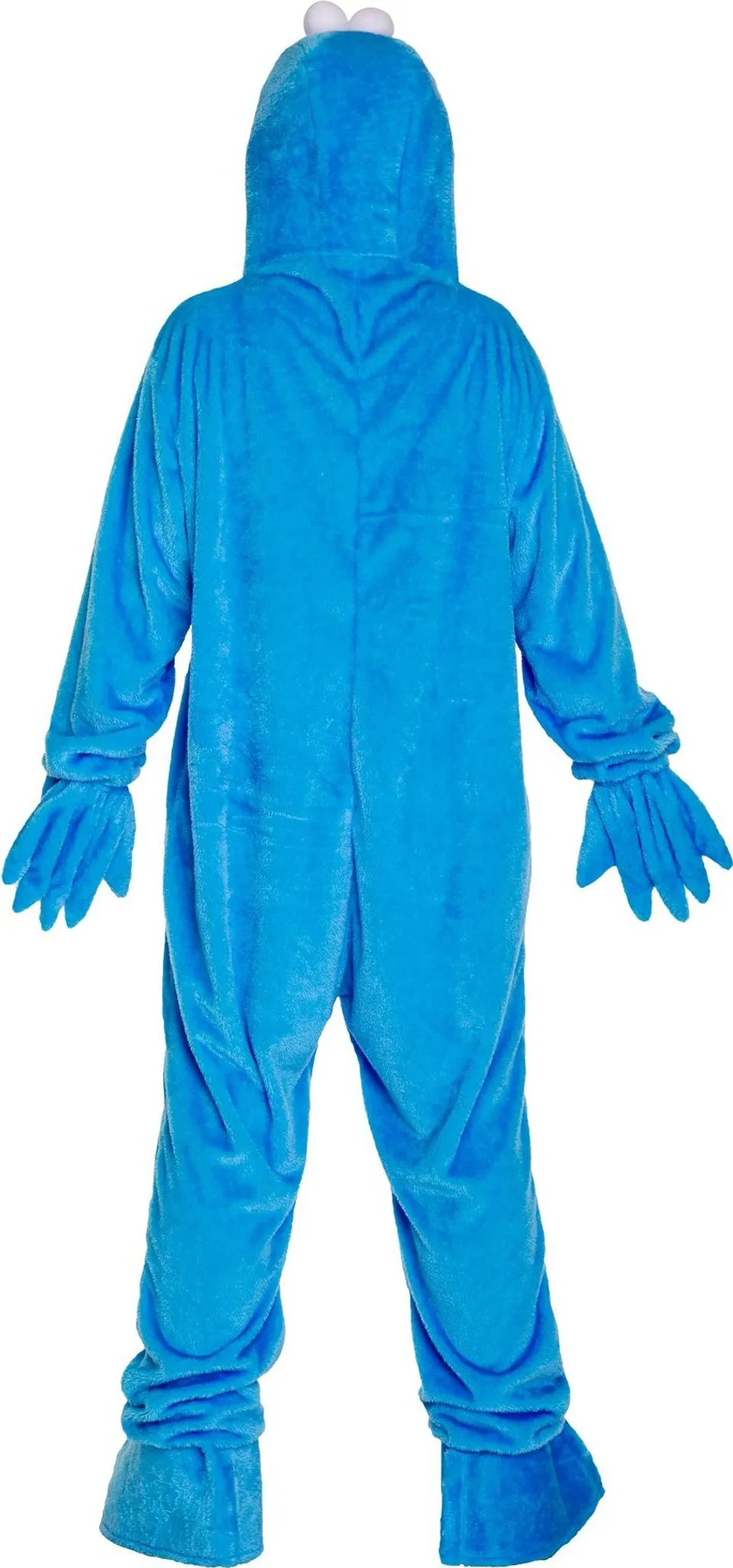 Sesamstraße - Krümelmonster - Kostüm für Erwachsene