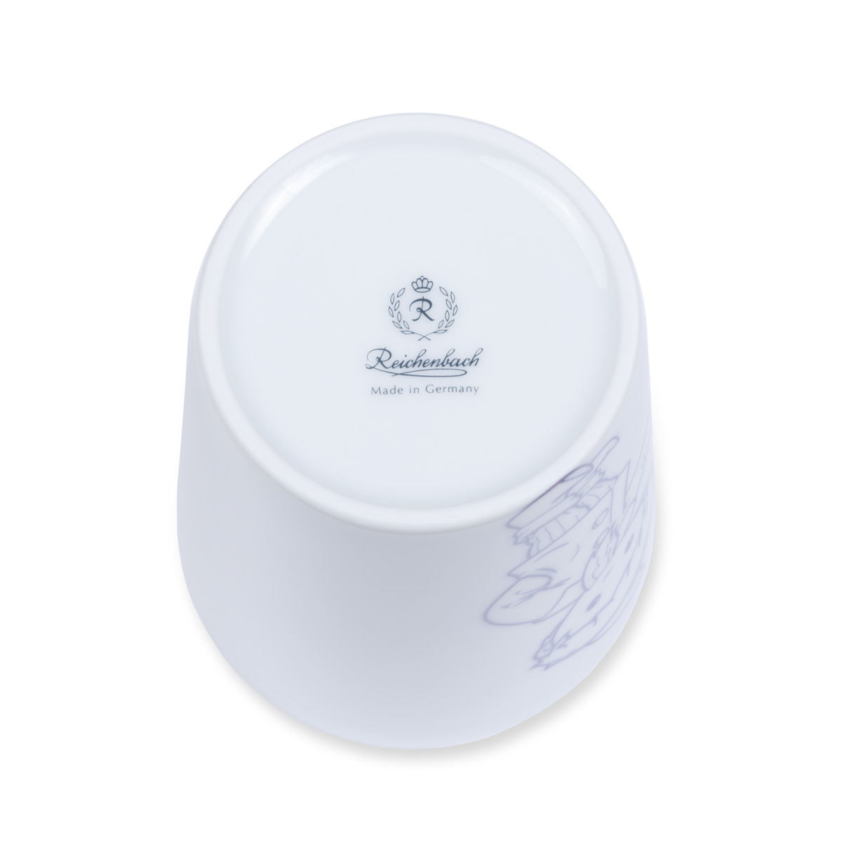 Sandmännchen Emaille-Becher – 30 Cl, Weiß, Mit Traumsandbringer-Motiv