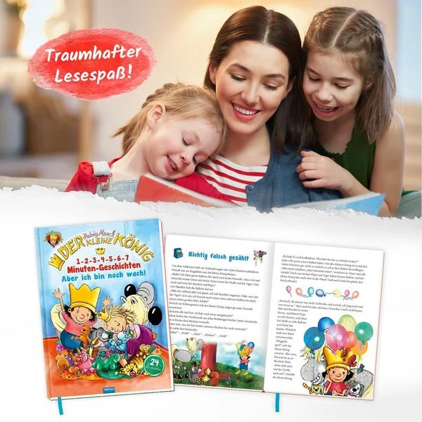 Der kleine König - Minuten-Geschichten - Aber ich bin noch wach (Buch) Der kleine König Minuten Geschichten Aber ich bin noch wach (Buch)