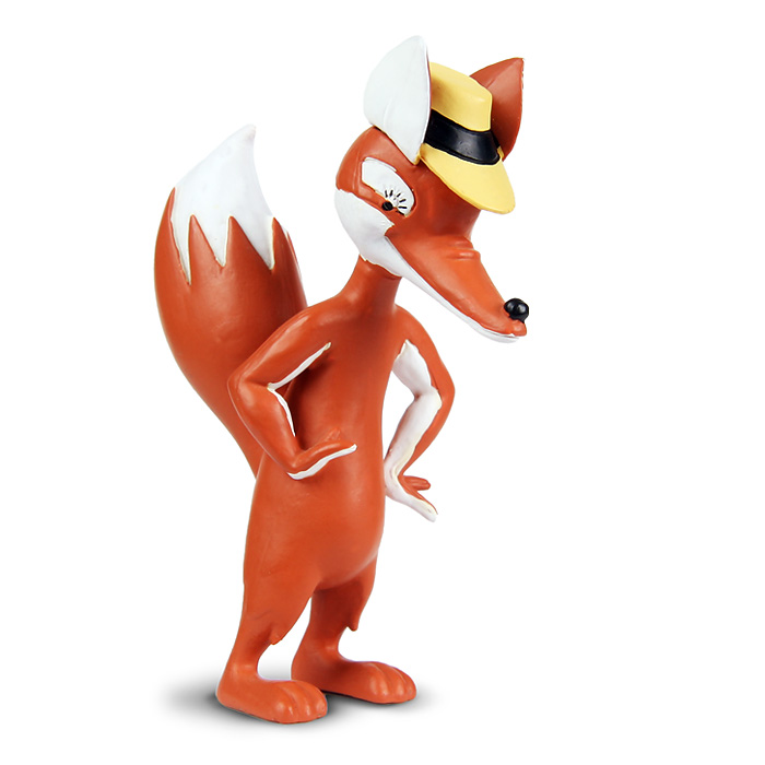 Herr Fuchs - Spielfigur von Bullyland bullyland fuchs spielfigur seitlich links