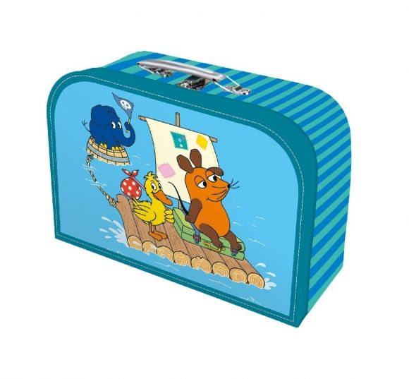 die-maus-kinderkoffer-gross Die Maus Kinderkoffer Groß Blau (zwei neun x zwei null cm)