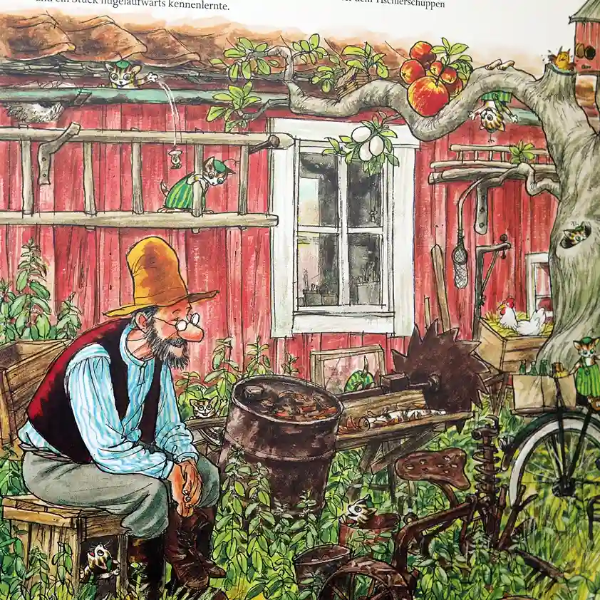 Pettersson und Findus - Wie Findus zu Pettersson kam (Buch)