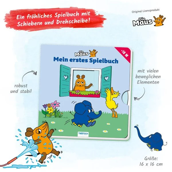 drei null acht zwei zwei troetsch die maus pappenbuch mein erstes spielbuch gebundene ausgabe beispielseite