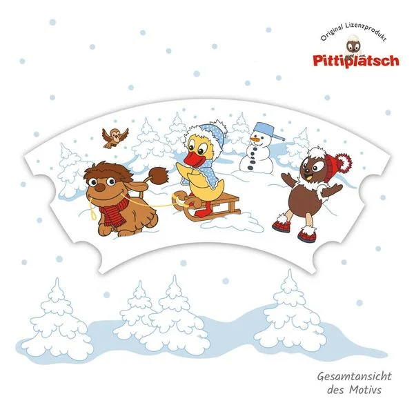 Pittiplatsch & Freunde - Sammeltasse - Winter