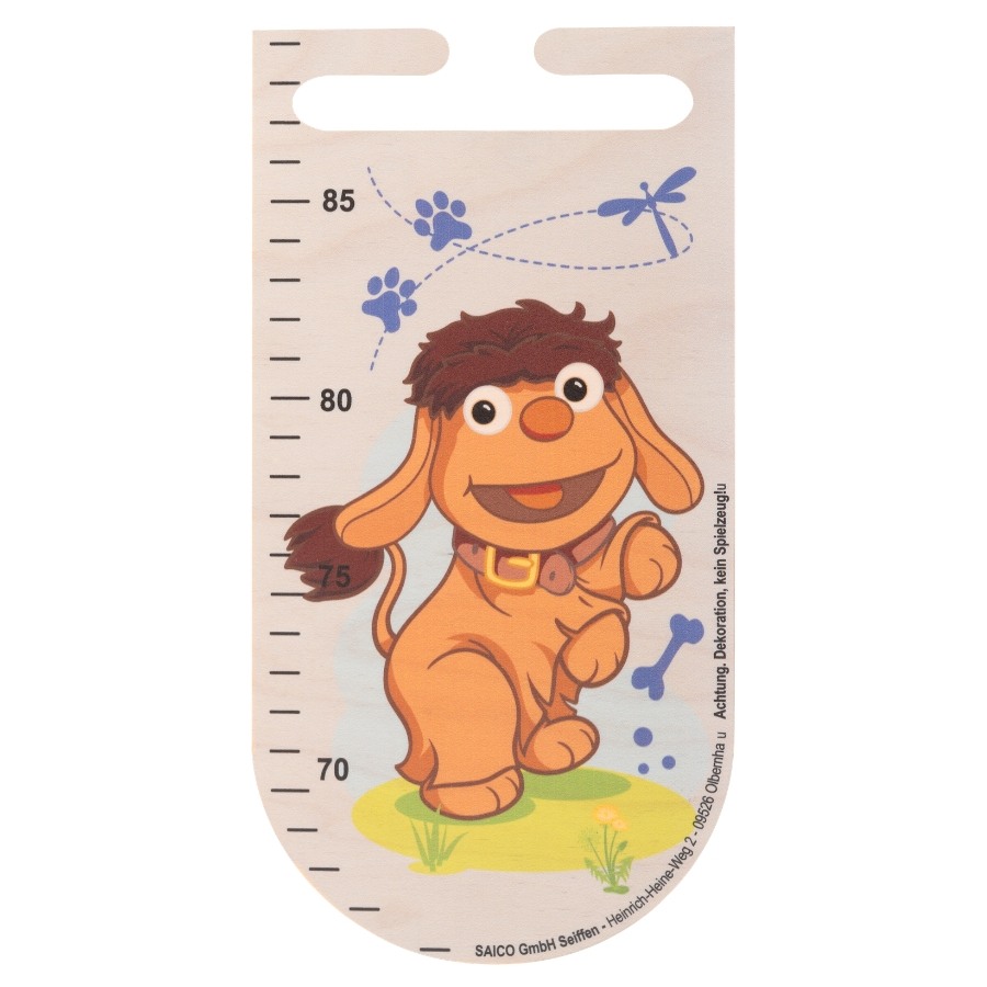 Unser Sandmännchen - Holz-Messlatte als Puzzle