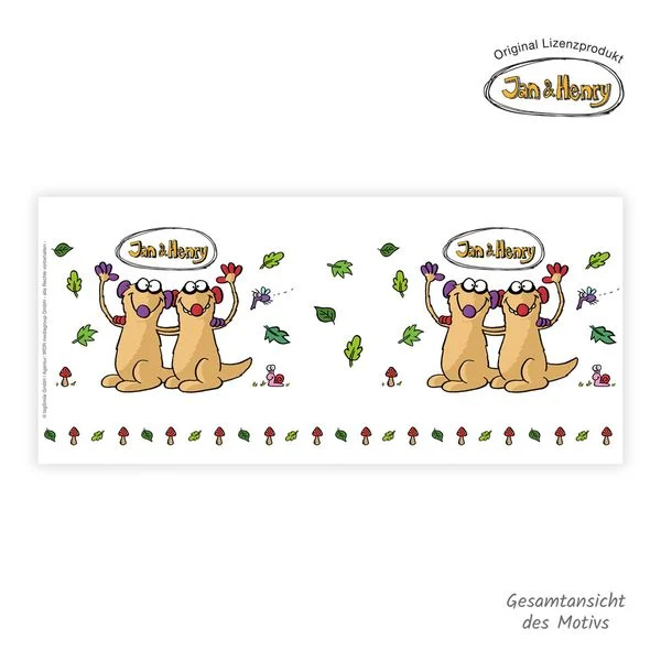 jan und henry tasse rosa gesamtes motiv
