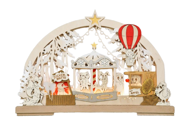 Unser Sandmännchen - Märchenwaldschwibbogen Unser Sandmaennchen Mrchenwald Schwibbogen