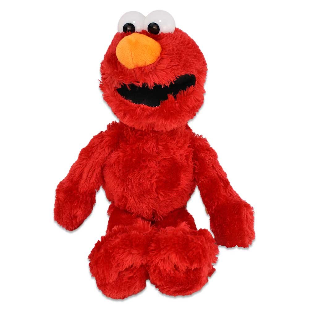 Elmo Plüschtier, Original aus der Sesamstraße, ca. 36 cm groß, sitzend in Vorderansicht