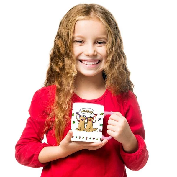 jan und henry tasse rosa kind haelt tasse