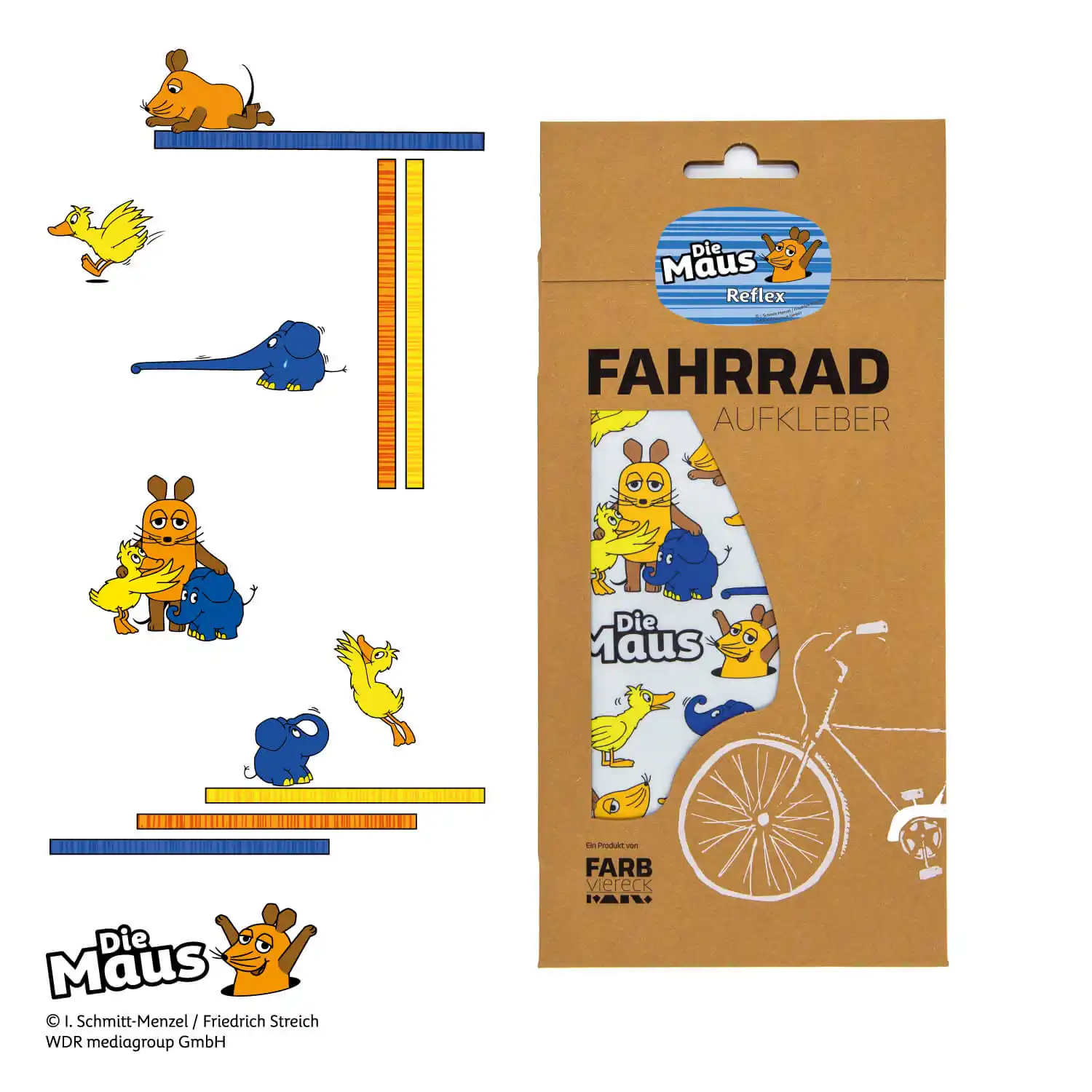 Die Maus - Reflex Sticker Die Maus Reflex Sticker