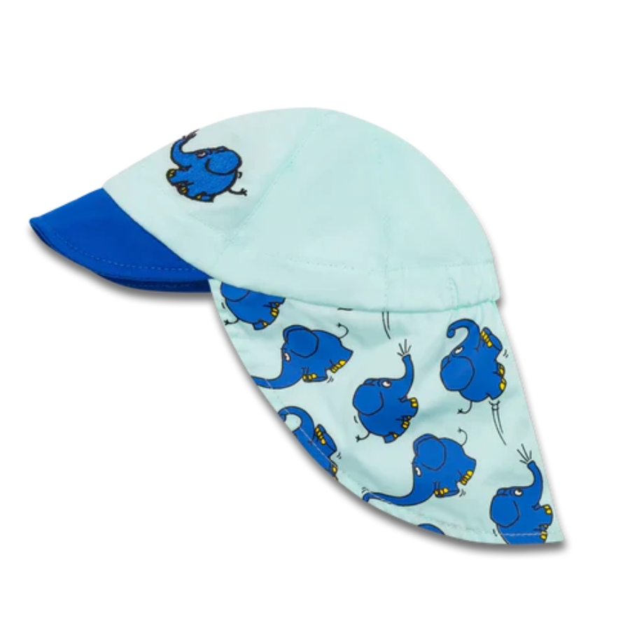 Der Elefant - Sonnenkappe mit Nackenschutz (1-3 Jahre)