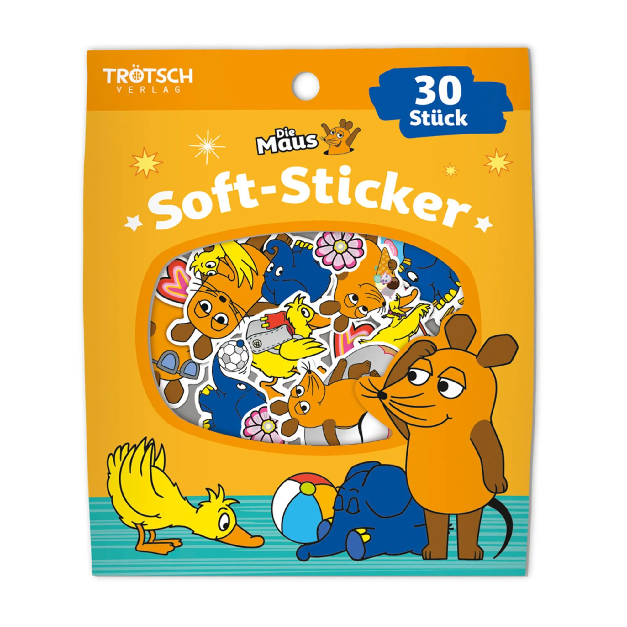 Die Maus - Soft-Sticker Die Maus Soft Sticker